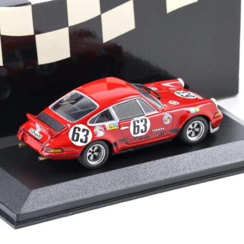 1:43 Minichamps Porsche 911 Carrera RSR 2.8 Le Mans 24h 1973 #63 Loos/ Barth