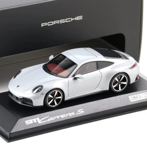 1:43 Minichamps Porsche 911 992.2 Carrera S Coupe Ice grey metallic WAP DEALER