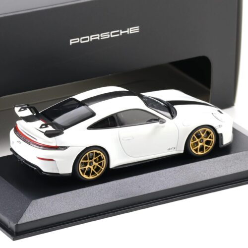 1:43 Minichamps Porsche 911 992.2 GT3 Coupe white/ gold wheels WAP DEALER