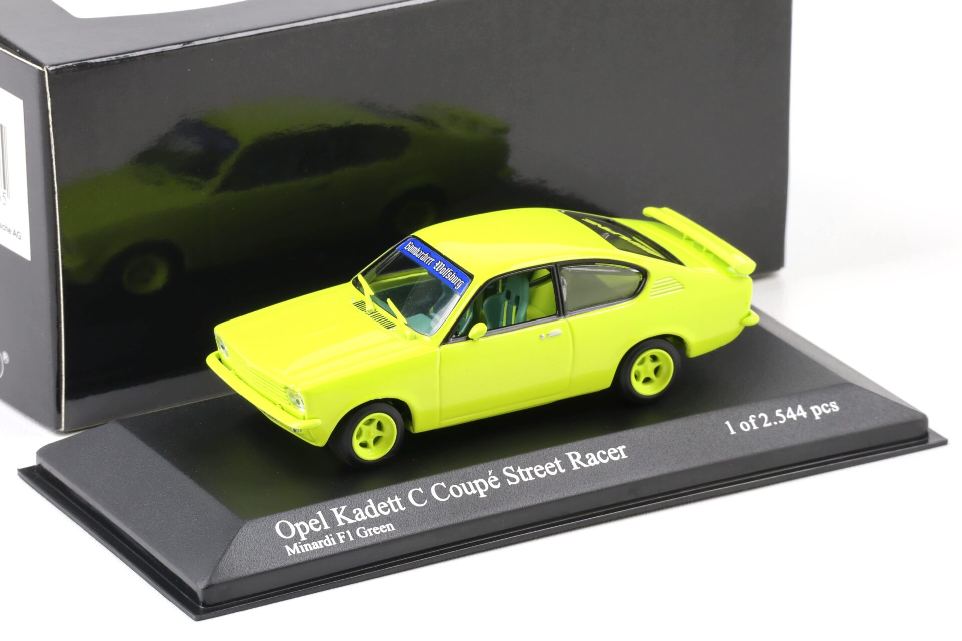 1:43 Minichamps Opel Kadett C Coupe Street Racer Minardi yellow