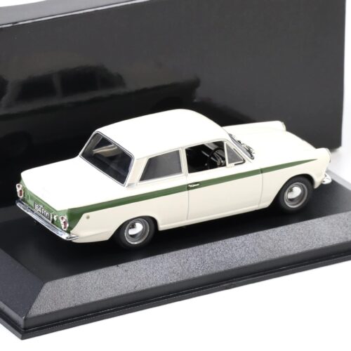 1:43 Minichamps Lotus Cortina MK 1 Ermine white/ Sherwood green 1963