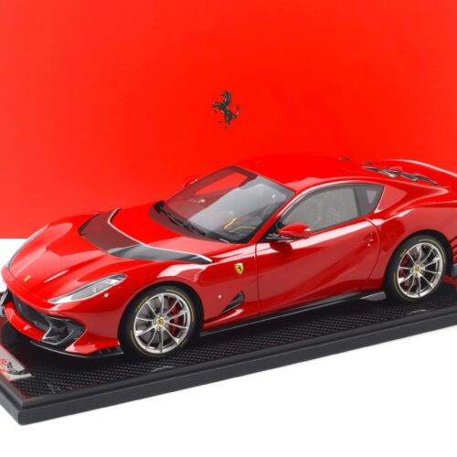 1:12 BBR Ferrari 812 Competizione Rosso Corsa 322 red/ silver details - Limited 100 pcs.