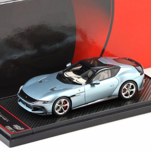 1:43 BBR Ferrari 12Cilindri Coupe Panoramic roof Celeste Trevi green - Limited 24 pcs.