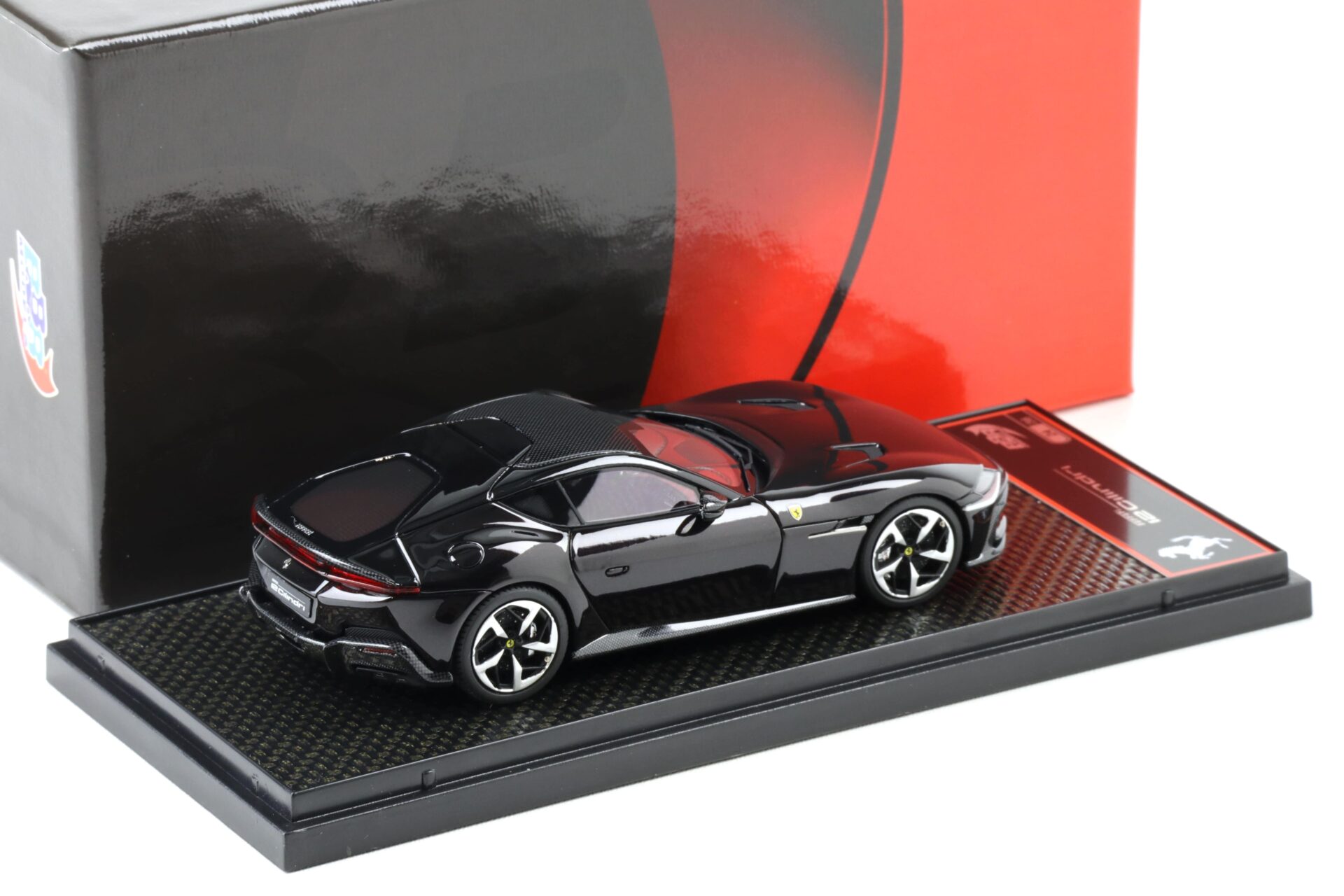 1:43 BBR Ferrari 12Cilindri Coupe Nero Purosangue black - Limited 36 pcs.