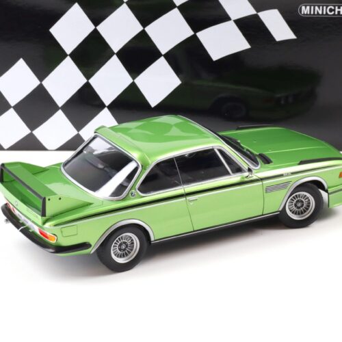 1:18 Minichamps BMW 3.0 CSL Coupe E9 green metallic 1973