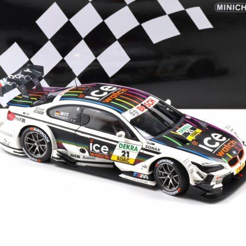 1:18 Minichamps BMW M3 E92 DTM Team MTEK #21 Ice Watch Wittmann 2013
