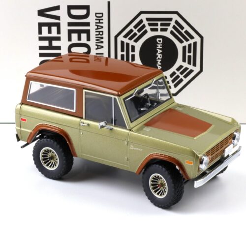 1:18 Greenlight 1970 Ford Bronco green/ brown TV Series LOST