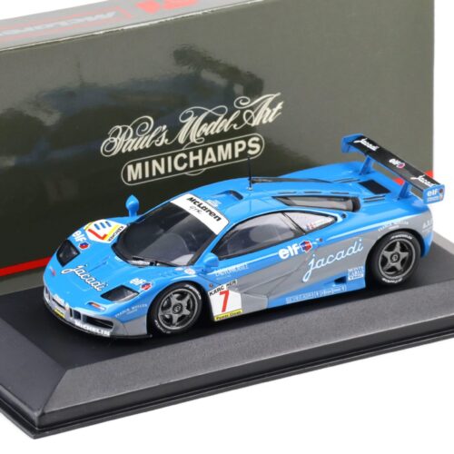 1:43 Minichamps McLaren F1 GTR Ring Jacadi Giroix/ Grouillard #7 blue