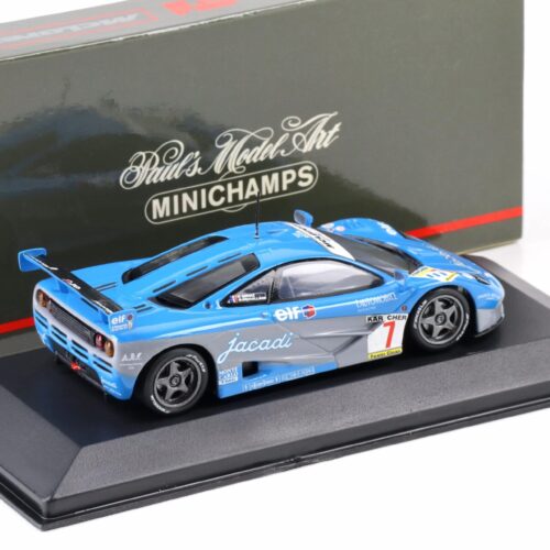 1:43 Minichamps McLaren F1 GTR Ring Jacadi Giroix/ Grouillard #7 blue