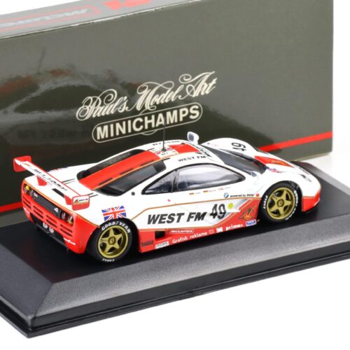 1:43 Minichamps McLaren F1 GTR Le Mans #49 WEST FM Nielsen/ Bscher/ Mass
