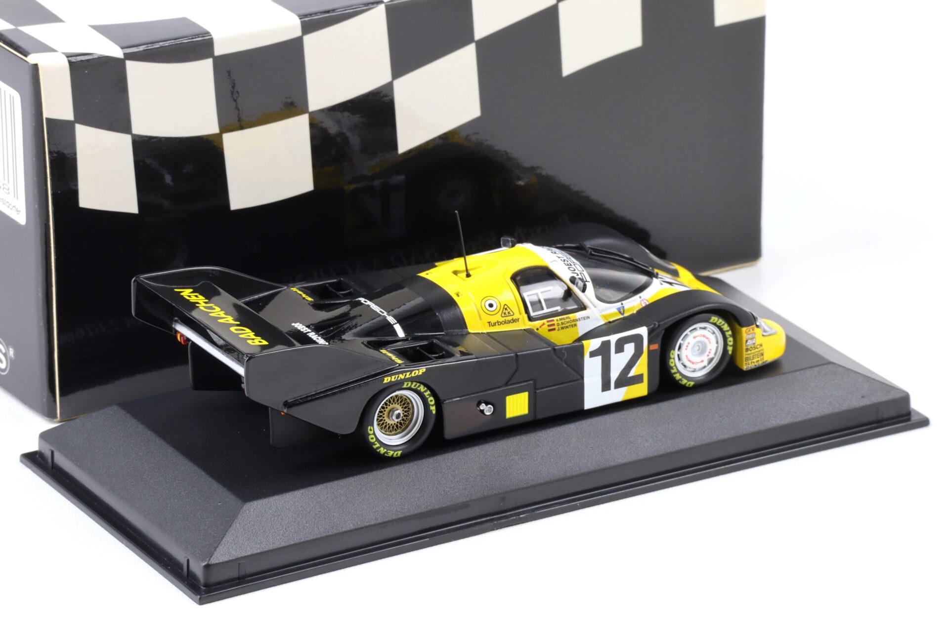 1:43 Minichamps Porsche 956K 1000km Monza 1984 Merl/ Schornstein/ Winter #12