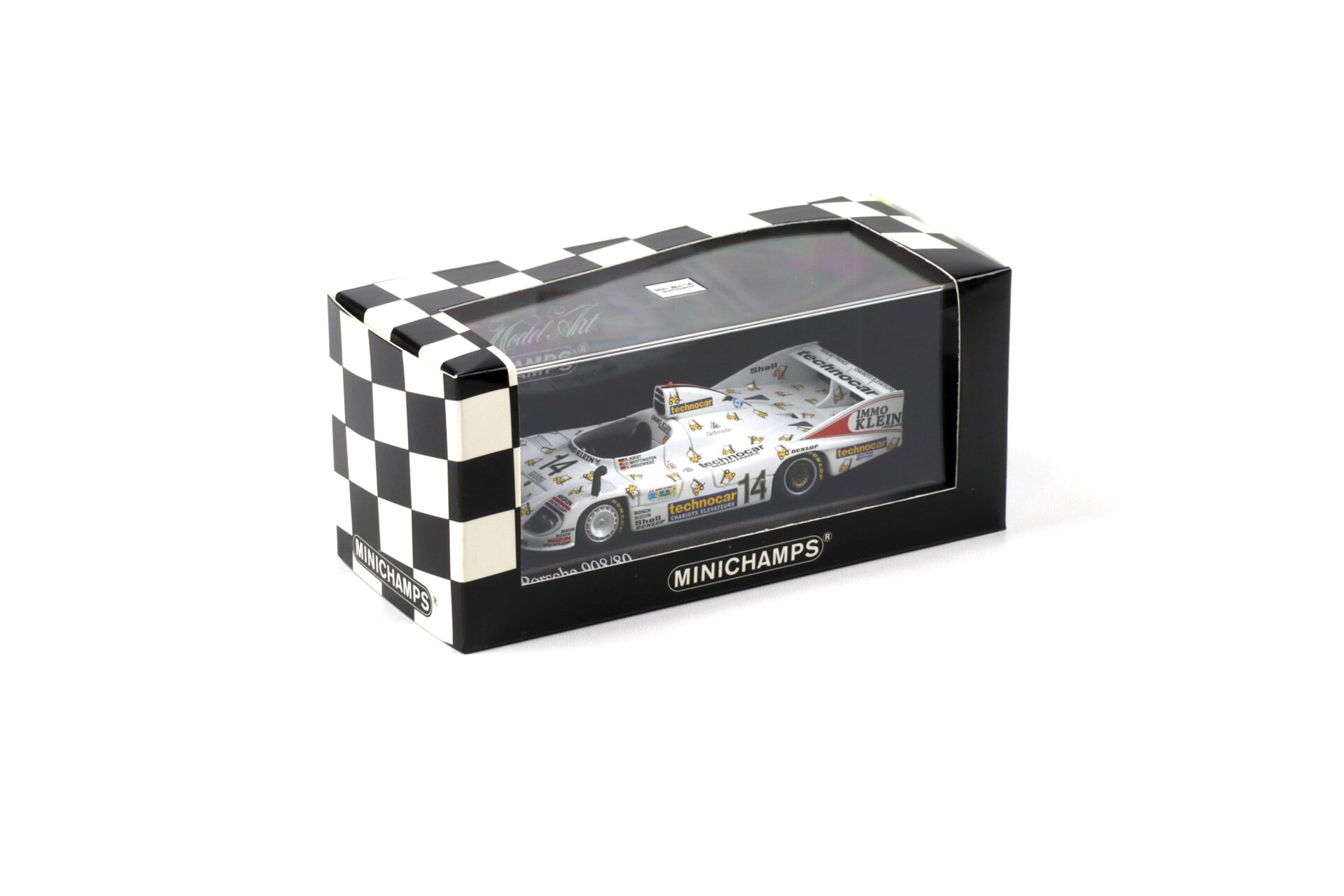 1:43 Minichamps Porsche 908/80 Le Mans 24h 1981 Joest/ Niedzwiedz #14