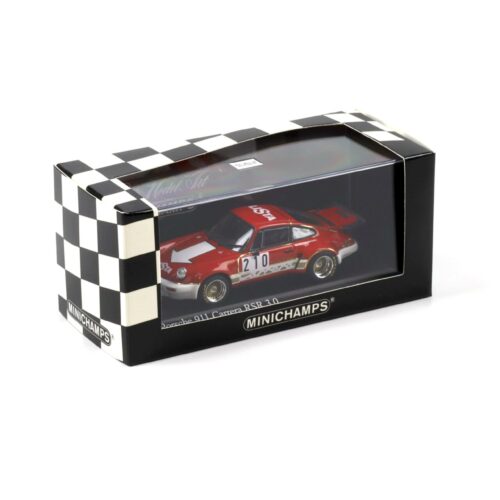 1:43 Minichamps Porsche 911 Carrera RSR 3.0 Mengen Airfield Races 1974 Lienhard #210