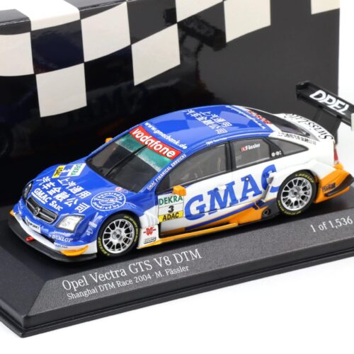 1:43 Minichamps Opel Vectra GTS V8 Shanghai DTM 2004 Fässler #3 OPC Team Phoenix