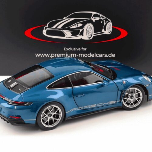 1:18 Norev Porsche 911 992 S/T Sonderwunsch PTS+ Amazonas green - Limited 500 pcs.