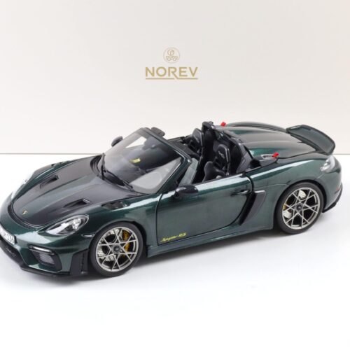 1:18 Norev Porsche 718 Spyder RS Weissach Package 2023 Forest green metallic