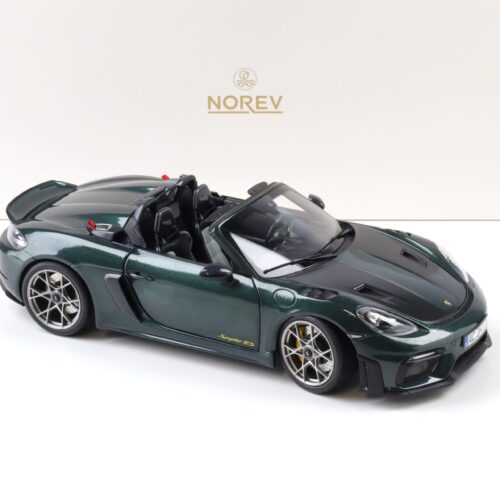 1:18 Norev Porsche 718 Spyder RS Weissach Package 2023 Forest green metallic