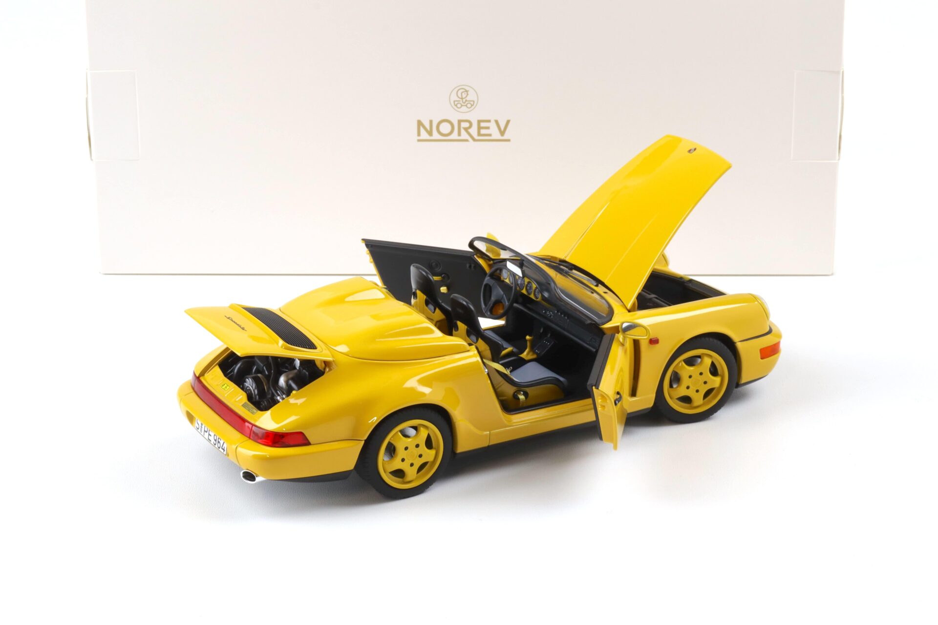 1:18 Norev Porsche 911 964 Speedster 1993 Speed yellow 187130