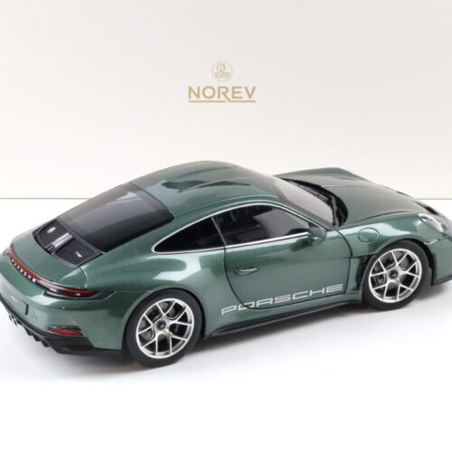 1:18 Norev Porsche 911 992 S/T Coupe 2023 Andre Lotterer Malachite green metallic