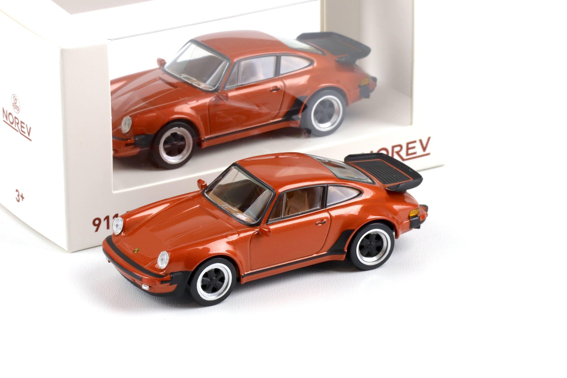 1:43 Norev Jet Car Porsche 911 Turbo Coupe 1978 copper metallic