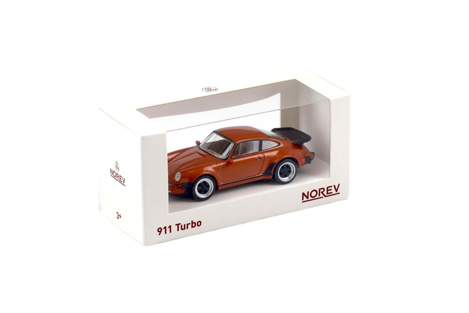 1:43 Norev Jet Car Porsche 911 Turbo Coupe 1978 copper metallic