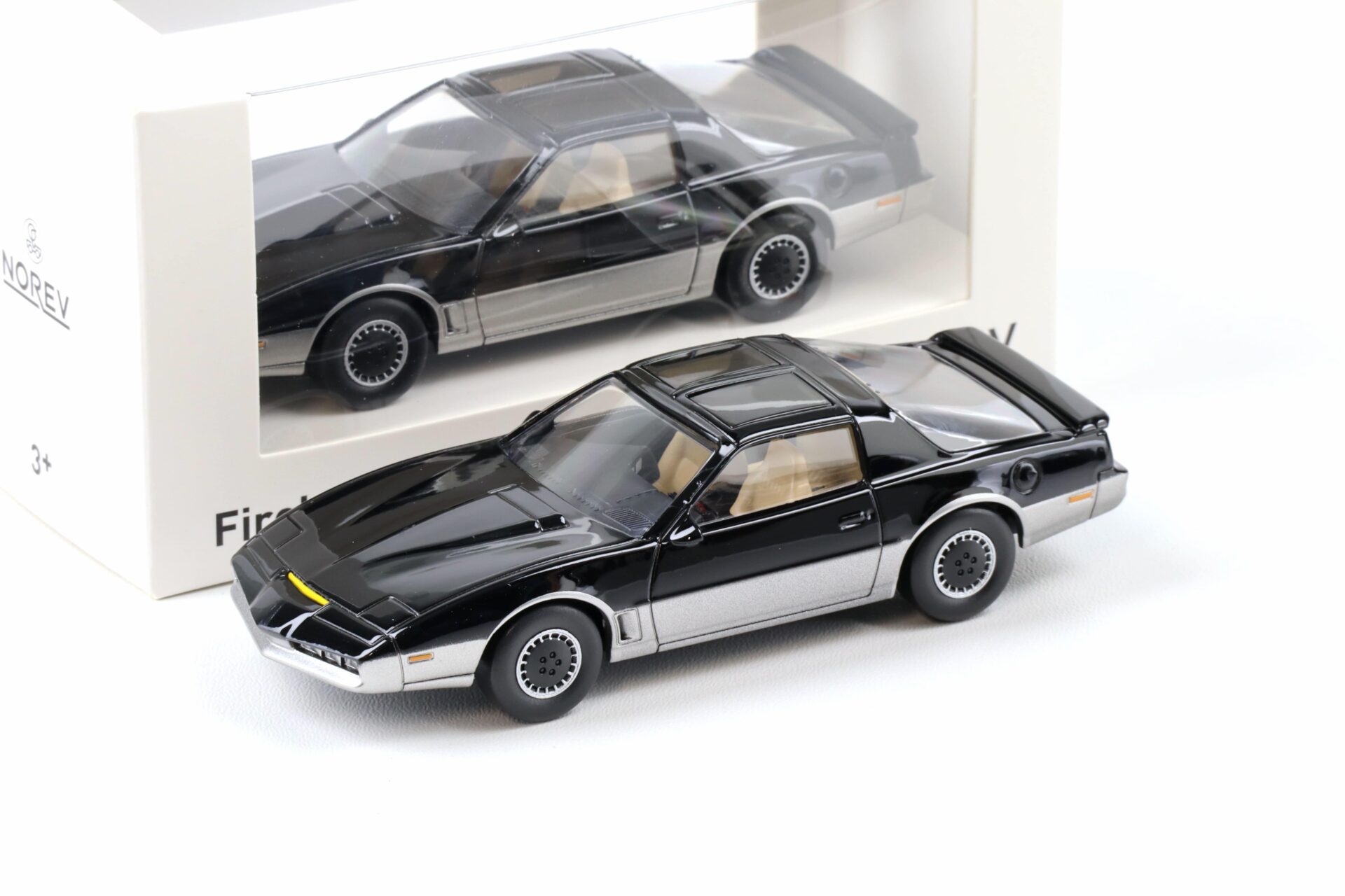 1:43 Norev Jet Car 1982 Pontiac Firebird KARR black/ silver 930001