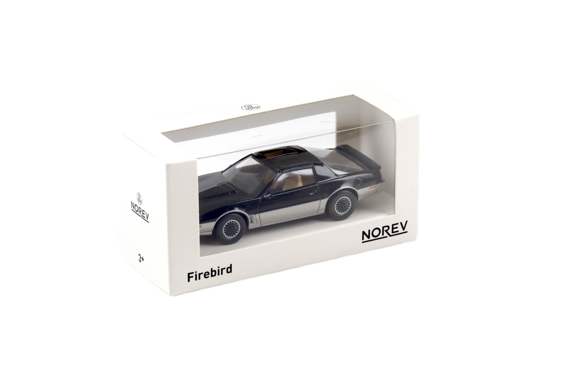 1:43 Norev Jet Car 1982 Pontiac Firebird KARR black/ silver 930001