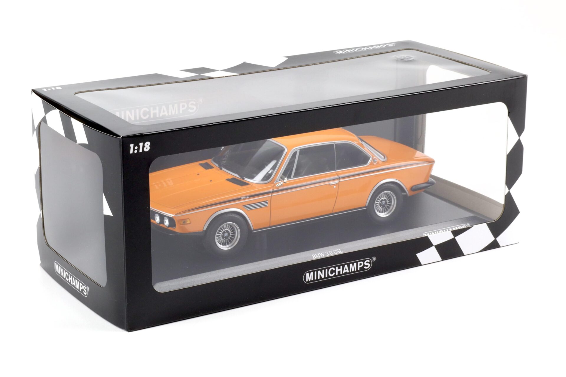 1:18 Minichamps BMW 3.0 CSL Coupe E9 orange 1971