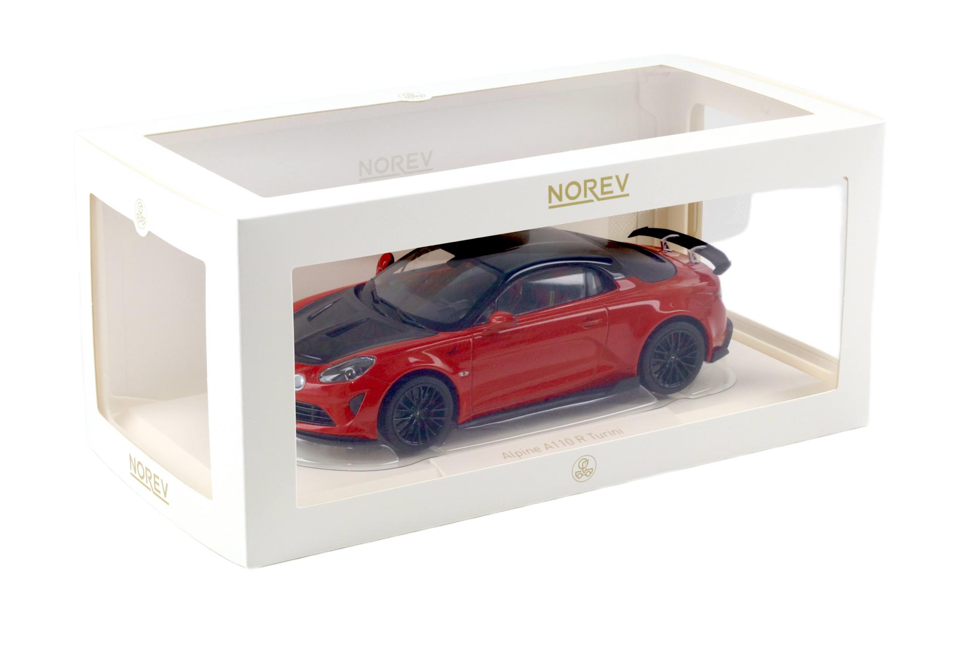 1:18 Norev Alpine A110 R Turini 2025 Seismic red
