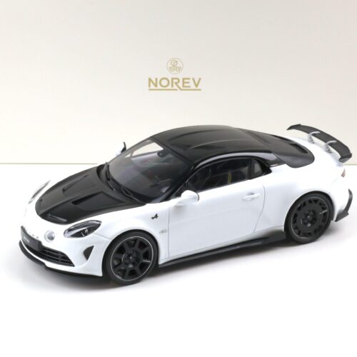1:18 Norev Alpine A110 R 2024 pearl white/ Carbon