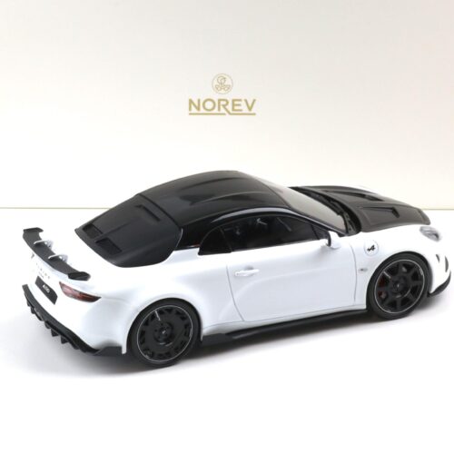 1:18 Norev Alpine A110 R 2024 pearl white/ Carbon