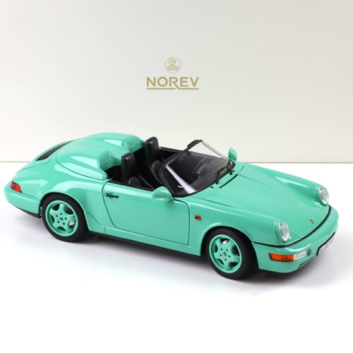 1:18 Norev Porsche 911 964 Speedster 1993 mint green - Limited 200 pcs.