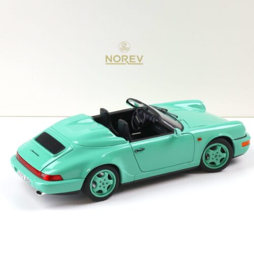 1:18 Norev Porsche 911 964 Speedster 1993 mint green - Limited 200 pcs.