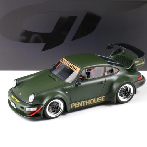 1:18 GT Spirit GT559 Porsche 911 (964) RWB Rauh-Welt Penthouse 2025 khaki green