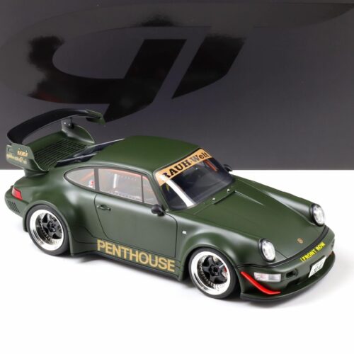 1:18 GT Spirit GT559 Porsche 911 (964) RWB Rauh-Welt Penthouse 2025 khaki green