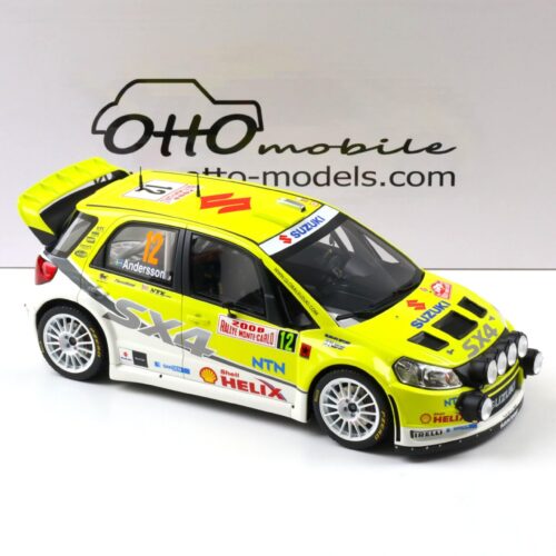 1:18 OTTO mobile OT495 Suzuki SX4 WRC Rally Monte Carlo 2008 G.Andersson #12