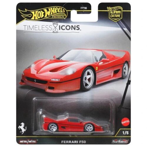 1:64 Hot Wheels Premium 2025 Timeless Icons - JBK56 Ferrari F50 red