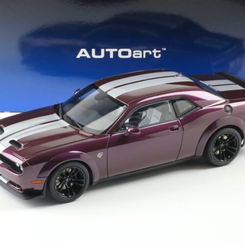 1:18 AUTOart Dodge Challenger SRT Jailbreak 2022 Hellraisin purple 71762