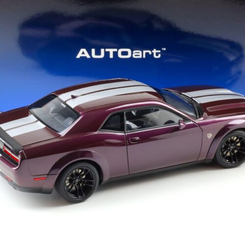 1:18 AUTOart Dodge Challenger SRT Jailbreak 2022 Hellraisin purple 71762