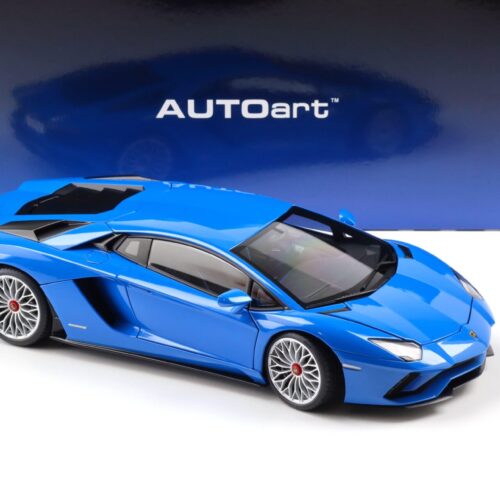 1:18 AUTOart Lamborghini Aventador S Coupe 2017 Blu Nila/ pearl blue 79134