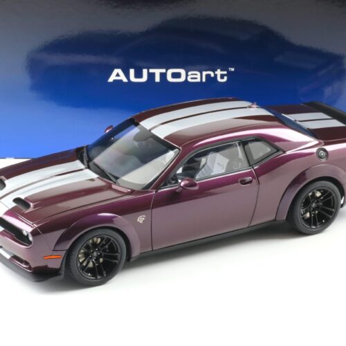 1:18 AUTOart Dodge Challenger SRT Jailbreak 2022 Hellraisin purple 71762