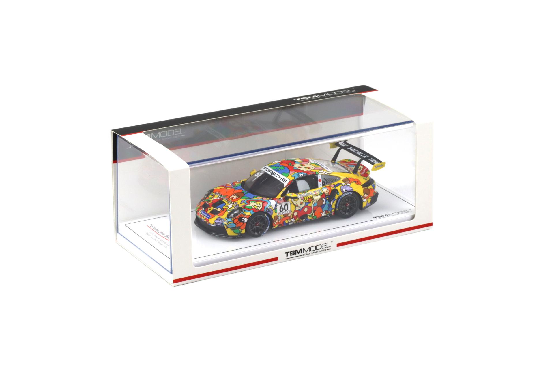 1:43 TSM Model Porsche 911 GT3 Cup #60 Japan Pro Class 2024 Bingo Racing Reimei Itou