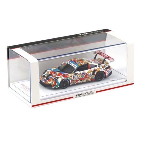 1:43 TSM Model Porsche 911 GT3 Cup #88 Japan Am Class 2024 Bingo Racing Tiger Wu