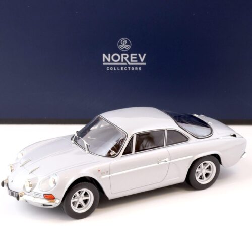 1:18 Norev Renault Alpine A110 1600S 1970 silver - Limited 200 pcs.