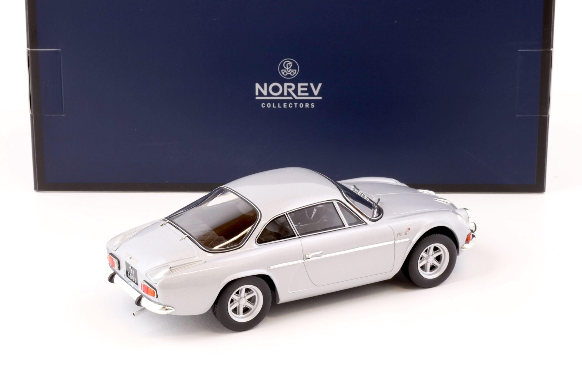 1:18 Norev Renault Alpine A110 1600S 1970 silver - Limited 200 pcs.