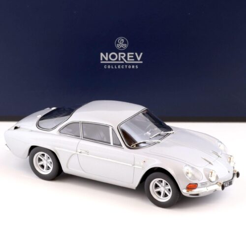 1:18 Norev Renault Alpine A110 1600S 1970 silver - Limited 200 pcs.