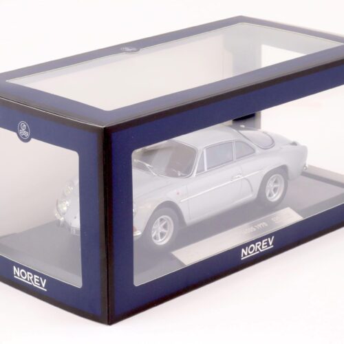 1:18 Norev Renault Alpine A110 1600S 1970 silver - Limited 200 pcs.