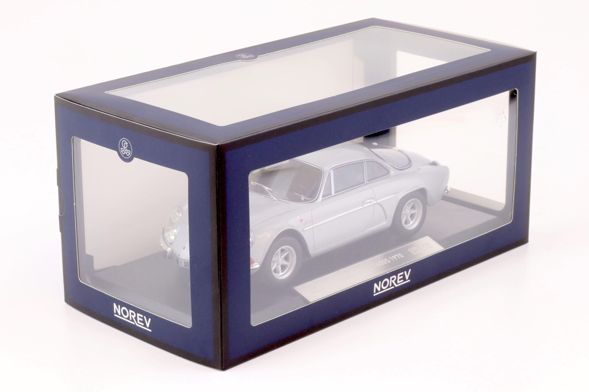 1:18 Norev Renault Alpine A110 1600S 1970 silver - Limited 200 pcs.