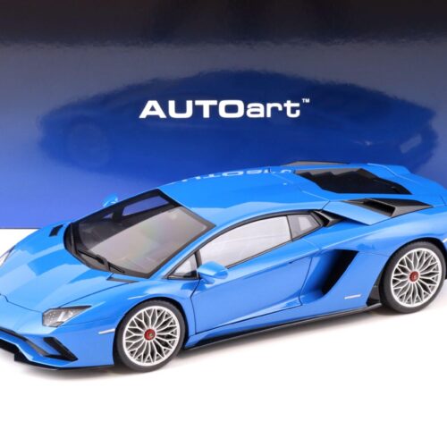 1:18 AUTOart Lamborghini Aventador S Coupe 2017 Blu Nila/ pearl blue 79134
