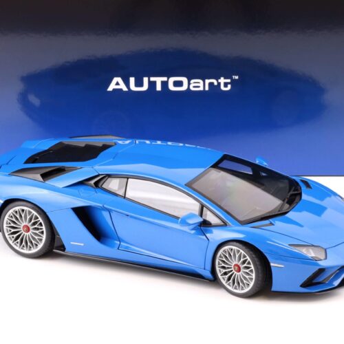 1:18 AUTOart Lamborghini Aventador S Coupe 2017 Blu Nila/ pearl blue 79134